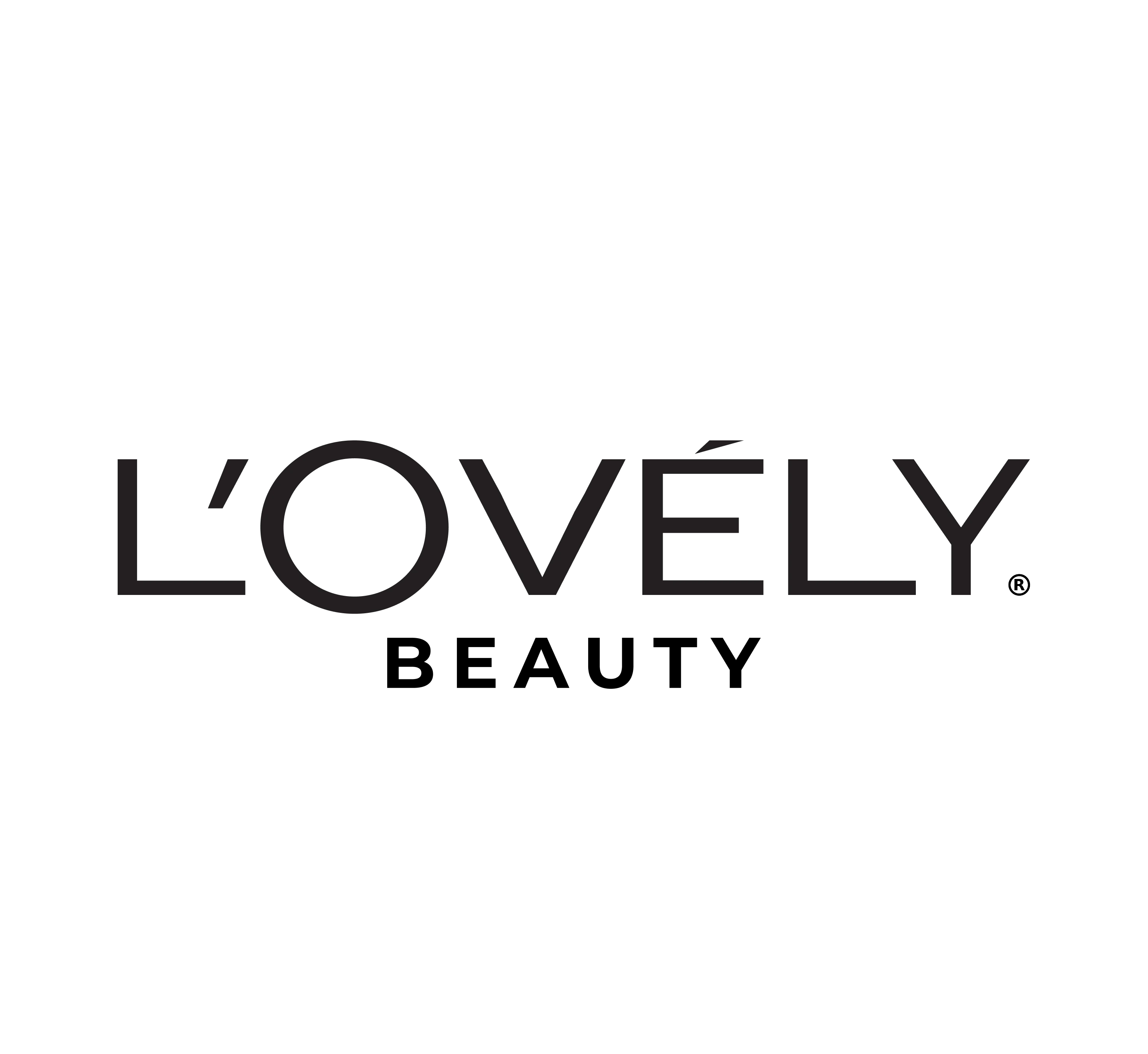 The L'OVÉLY BEAUTY logo file — the only starting point